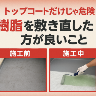【注意】トップコートだけじゃ危ない！？ 本当に必要な「FRP樹脂の敷き直し」とは（施工事例あり）